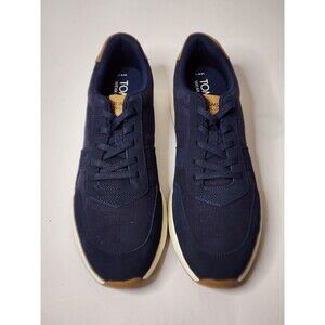 Toms Sneakers Mens 14 Navy TRVL Lite Retro Runner